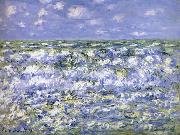 Waves Breaking Claude Monet